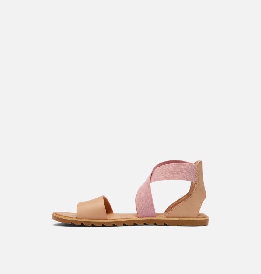 Sorel Australia Women's Ella Ii Sandal Honest Beige-Eraser Pink