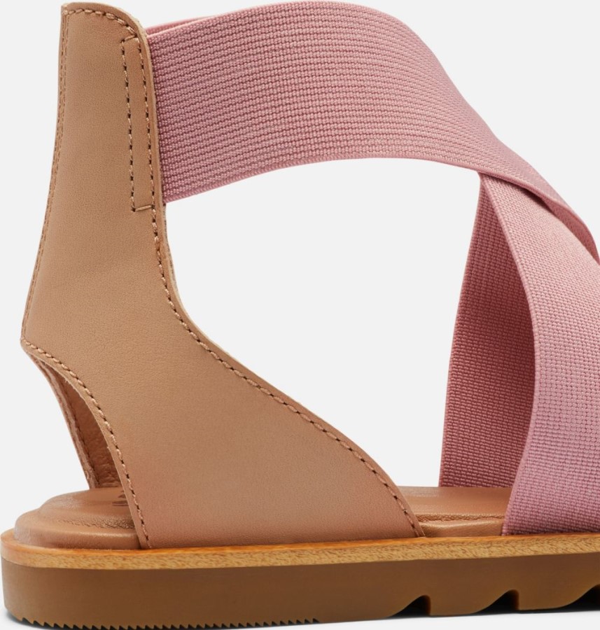 Sorel Australia Women's Ella Ii Sandal Honest Beige-Eraser Pink