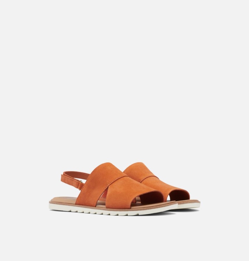 Sorel Australia Women's Ella Ii Slingback Sandal Desert Sun-Chalk