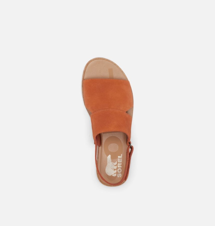 Sorel Australia Women's Ella Ii Slingback Sandal Desert Sun-Chalk