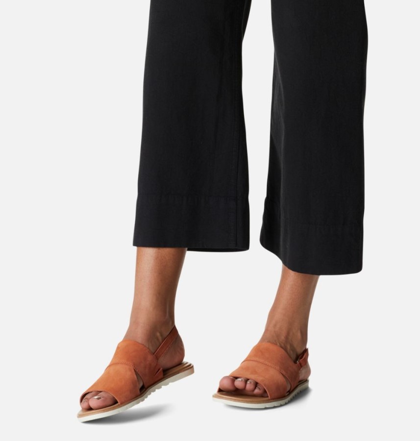Sorel Australia Women's Ella Ii Slingback Sandal Desert Sun-Chalk