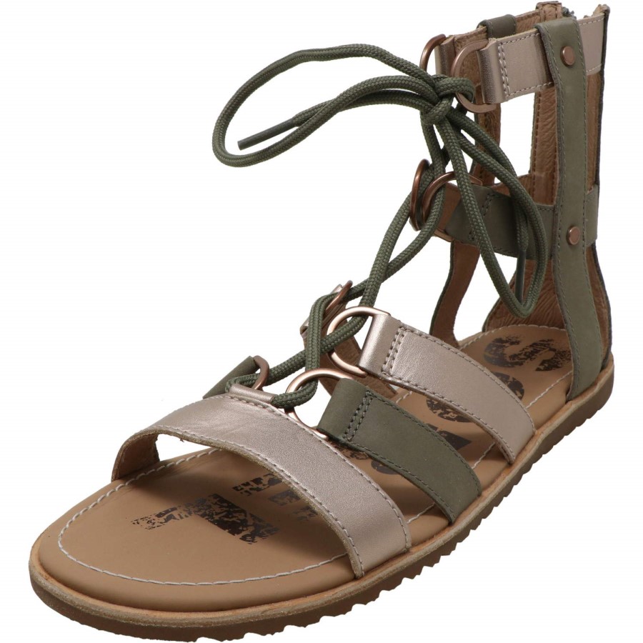 Sorel Australia Women's Ella Lace Up Gladiator Sandals Sage