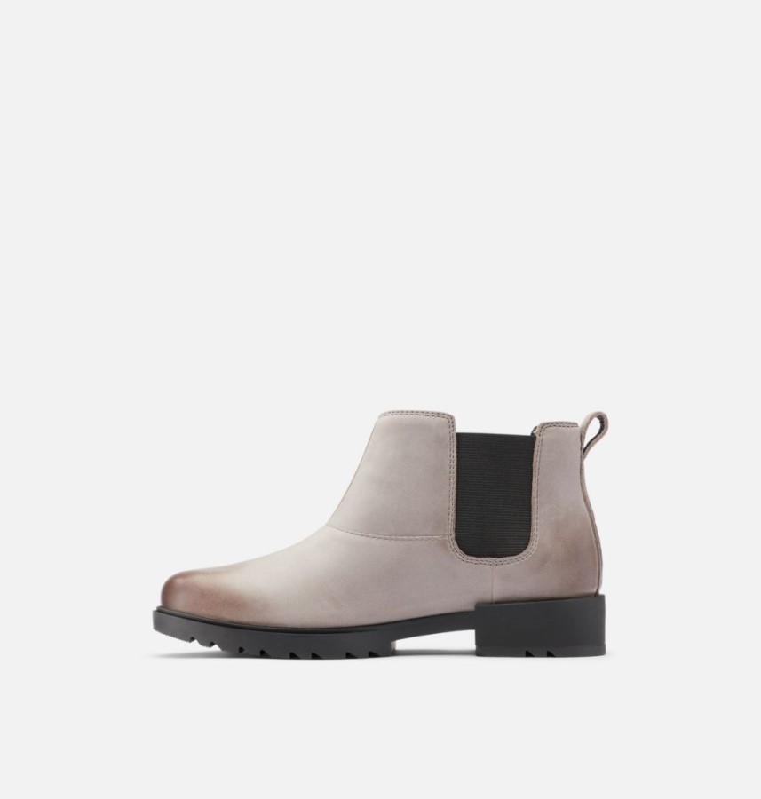 Sorel Australia Women's Emelie Ii Chelsea Bootie Quarry-Black