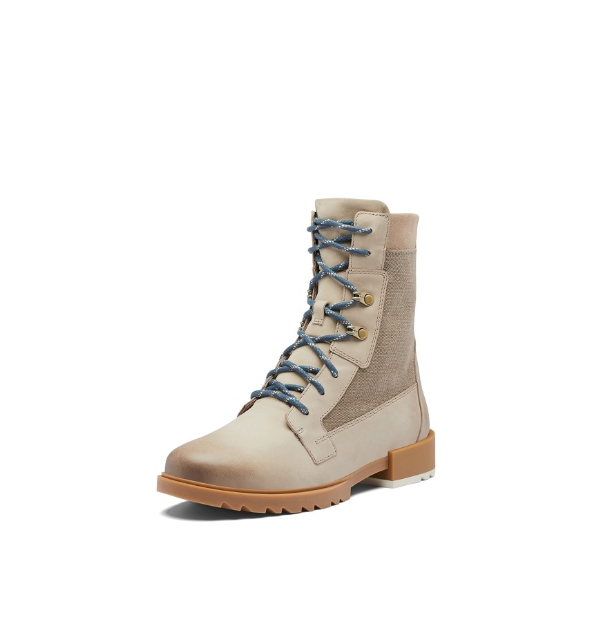 Sorel Australia Women's Emelie Lace Boot Dark Moss-Black