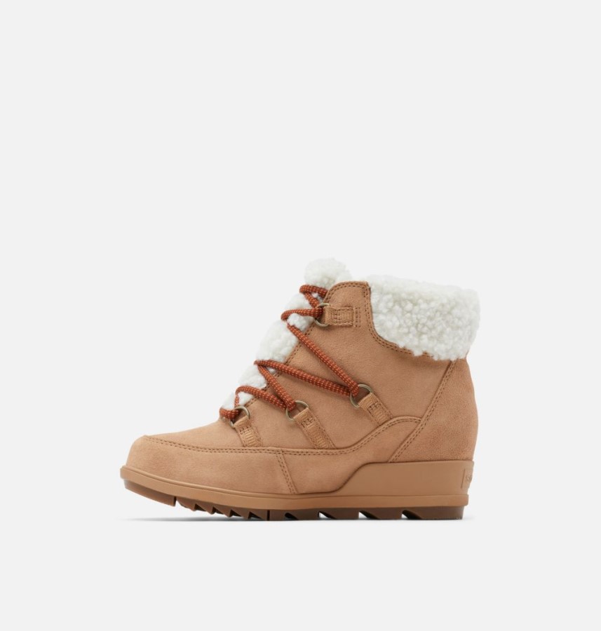 Sorel Australia Women's Evie Cozy Lace Bootie Tawny Buff-Wood