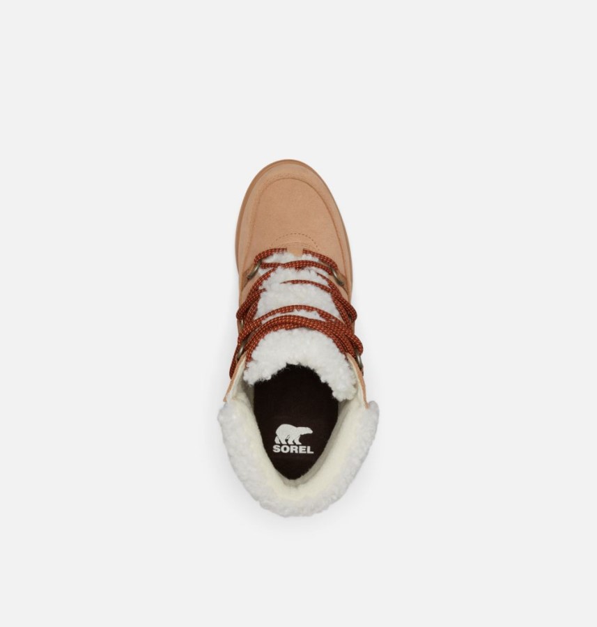 Sorel Australia Women's Evie Cozy Lace Bootie Tawny Buff-Wood