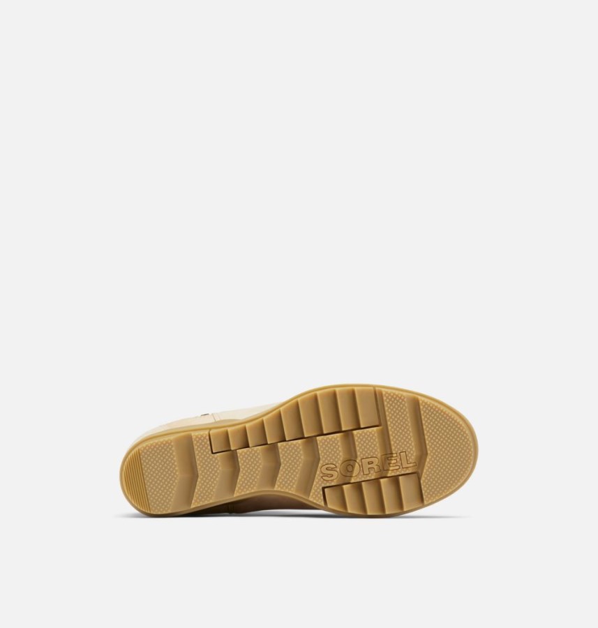 Sorel Australia Women's Evie Zip Wedge Bootie Canoe-Laurel Leaf