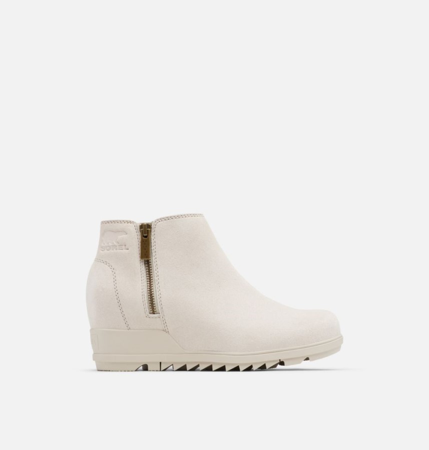 Sorel Australia Women's Evie Zip Wedge Bootie Soft Taupe