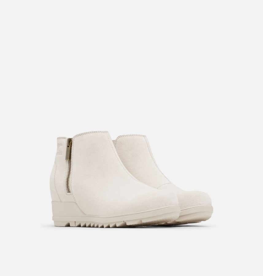 Sorel Australia Women's Evie Zip Wedge Bootie Soft Taupe