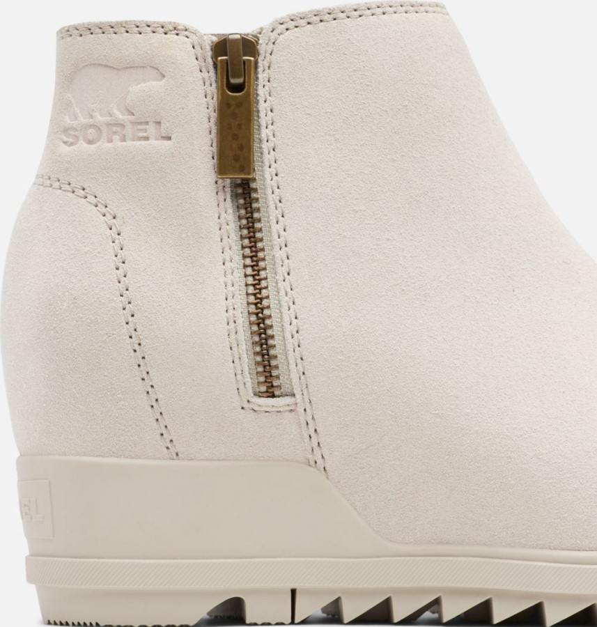 Sorel Australia Women's Evie Zip Wedge Bootie Soft Taupe