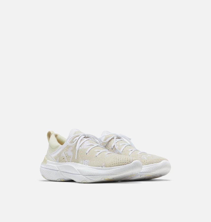 Sorel Australia Women's Explorer Blitz Stride Lace Sneaker White-Chalk