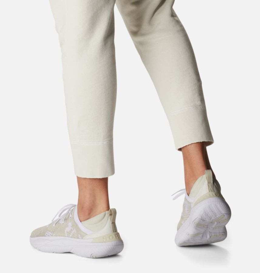 Sorel Australia Women's Explorer Blitz Stride Lace Sneaker White-Chalk