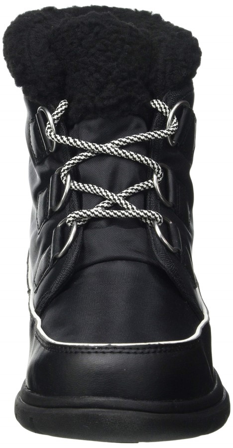 Sorel Australia Women's Explorer Carnival Snow Boot Black Sea Salt