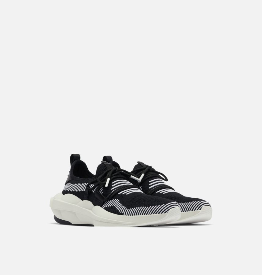 Sorel Australia Women's Explorer Defy Low Trainer Black-White