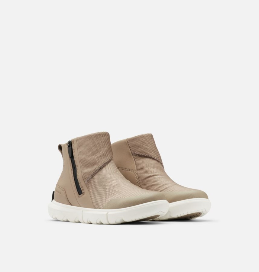 Sorel Australia Women's Explorer Ii Bootie Omega Taupe-Sea Salt
