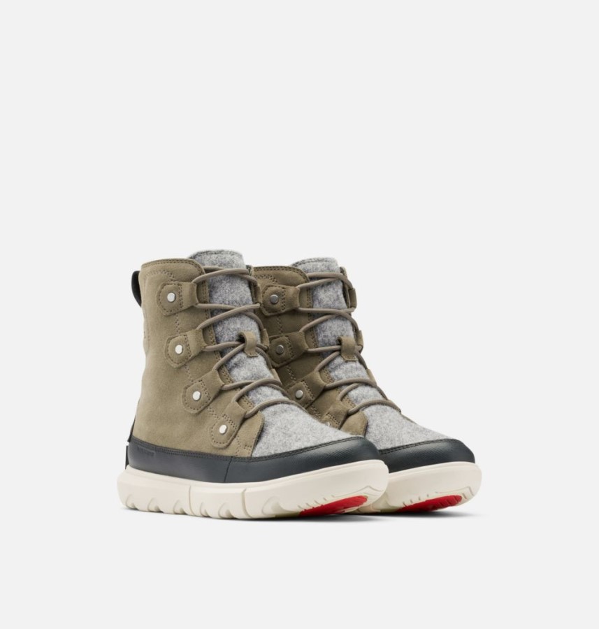 Sorel Australia Women's Explorer Ii Joan Boot Sage-Fawn