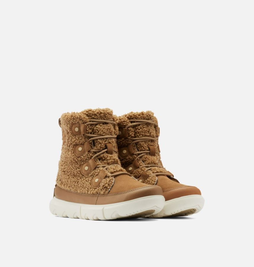 Sorel Australia Women's Explorer Ii Joan Shearling Winter Boot Delta-Fawn