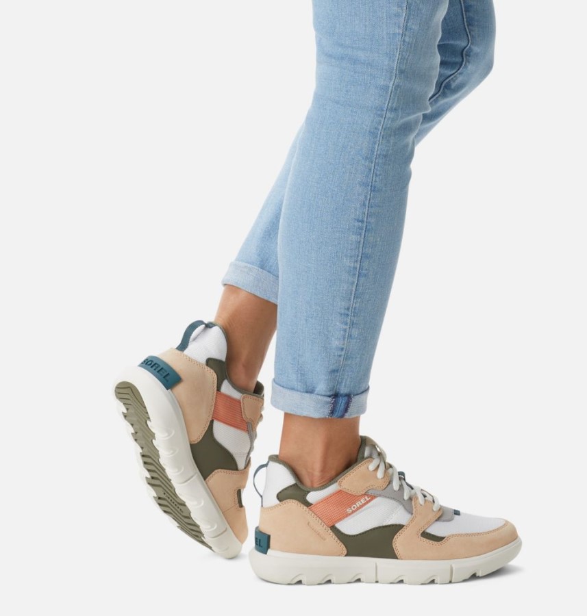 Sorel Australia Women's Explorer Ii Low Trainer Sea Salt-Nova Sand