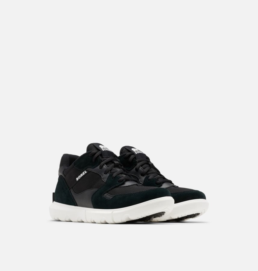Sorel Australia Women's Explorer Ii Sneaker Low Black-White