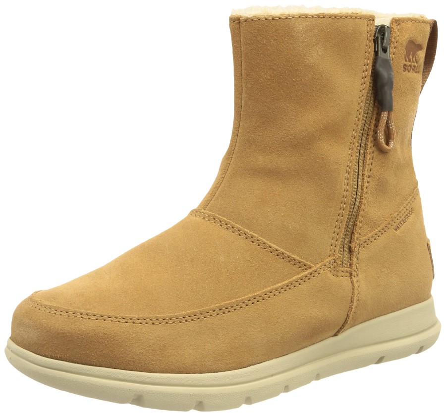 Sorel Australia Women's Explorer Zip' Snow Boot Camel Brown