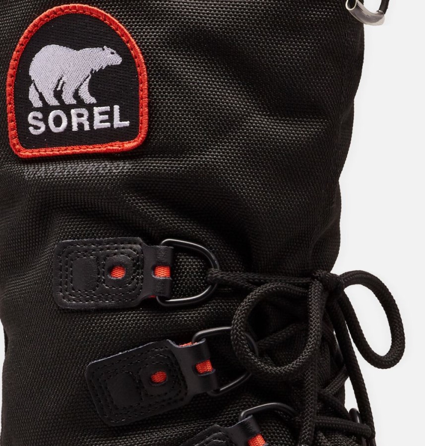 Sorel Australia Women's Glacier Xt Boot Black-Red Quartz