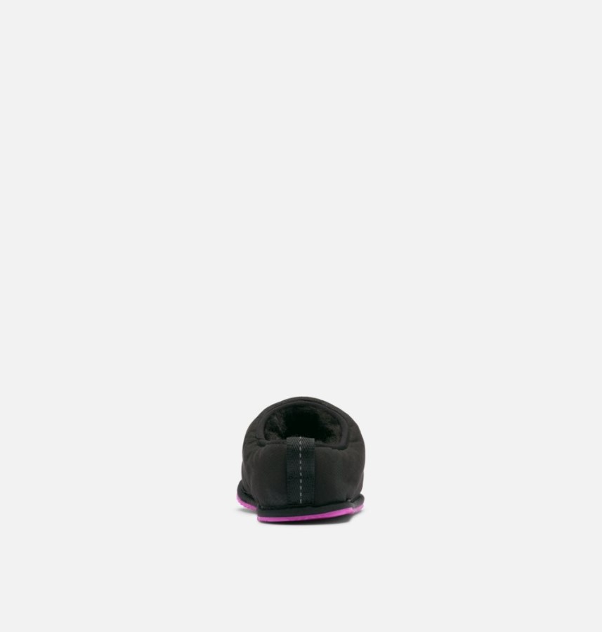 Sorel Australia Women's Go Bodega Run Slipper Black-Bright Lavender