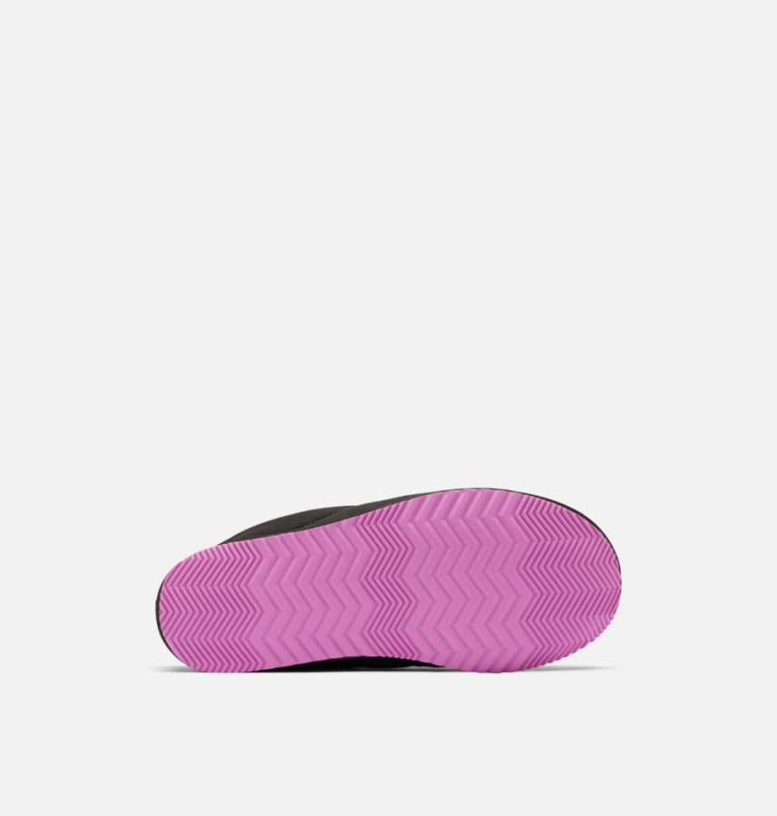 Sorel Australia Women's Go Bodega Run Slipper Black-Bright Lavender