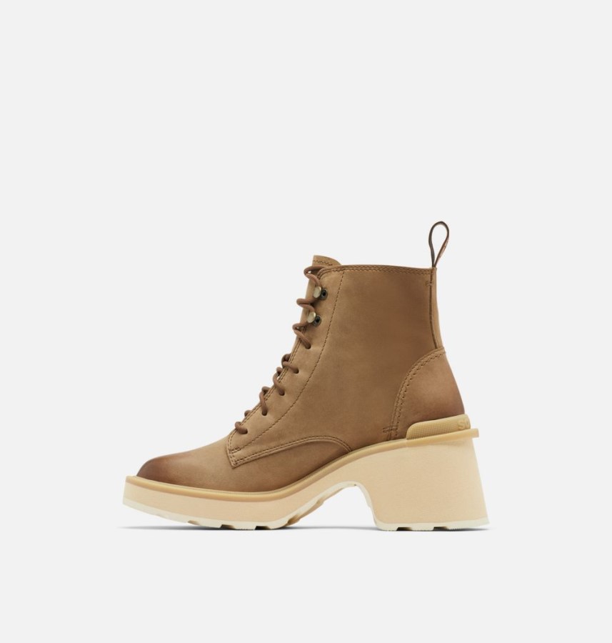 Sorel Australia Women's Hi-Line Heel Lace Boot Umber-Ceramic