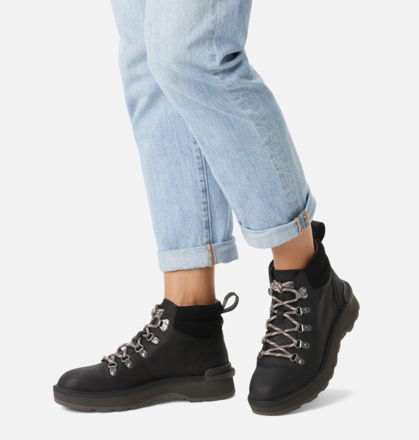 Sorel Australia Women's Hi-Line Hiker Boot Black-Jet