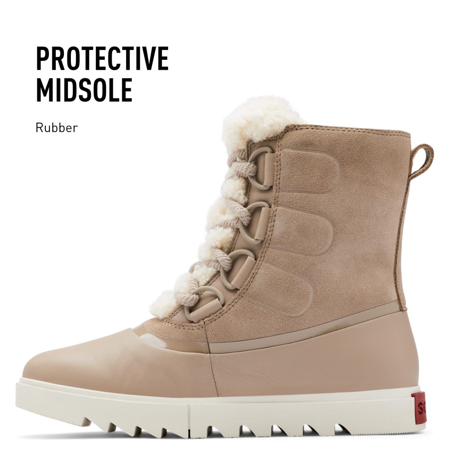 Sorel Australia Women's Joan Of Arctic Next Lite Boot Cold Weather Waterproof Omega Taupe Fawn