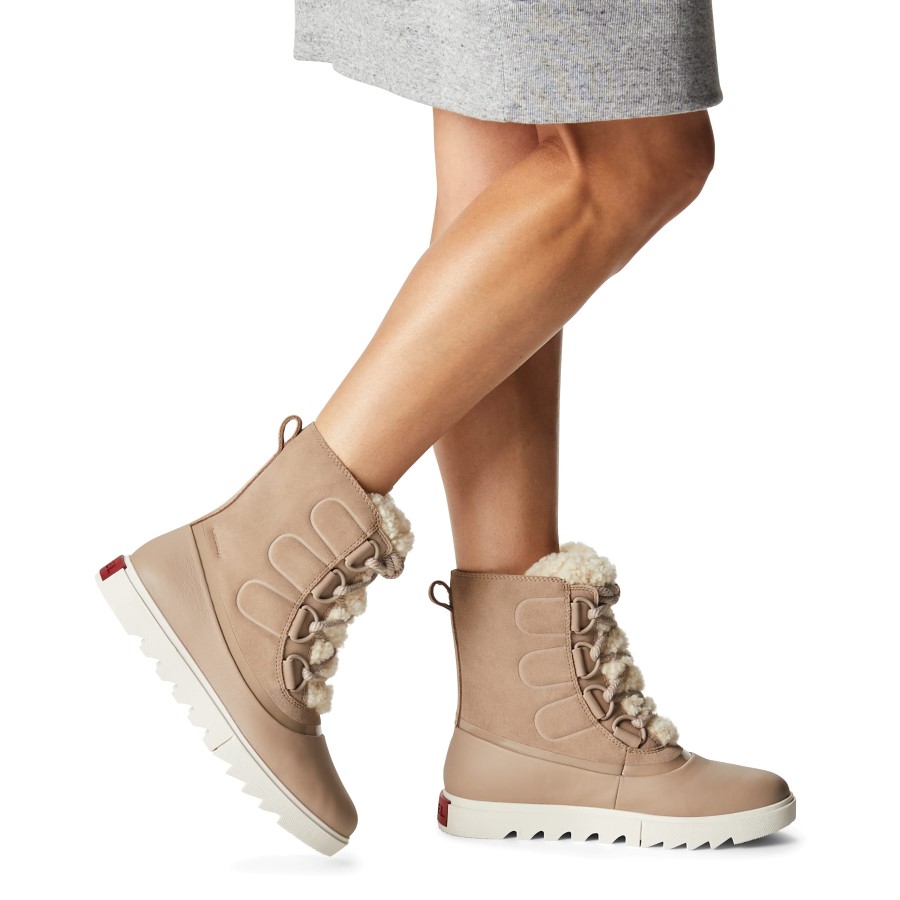 Sorel Australia Women's Joan Of Arctic Next Lite Boot Cold Weather Waterproof Omega Taupe Fawn