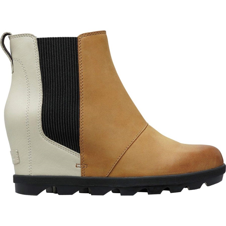 Sorel Australia Women's Joan Of Arctic Wedge Ii Chelsea Boot Camel Brown