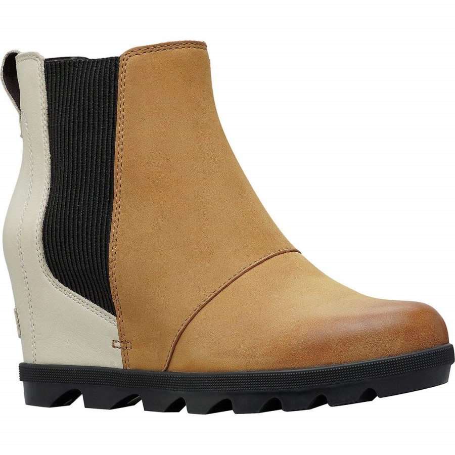 Sorel Australia Women's Joan Of Arctic Wedge Ii Chelsea Boot Camel Brown
