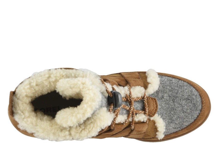 Sorel Australia Women's Joan Of Arctic Wedge Ii Cozy Walking Shoe Camel Brown