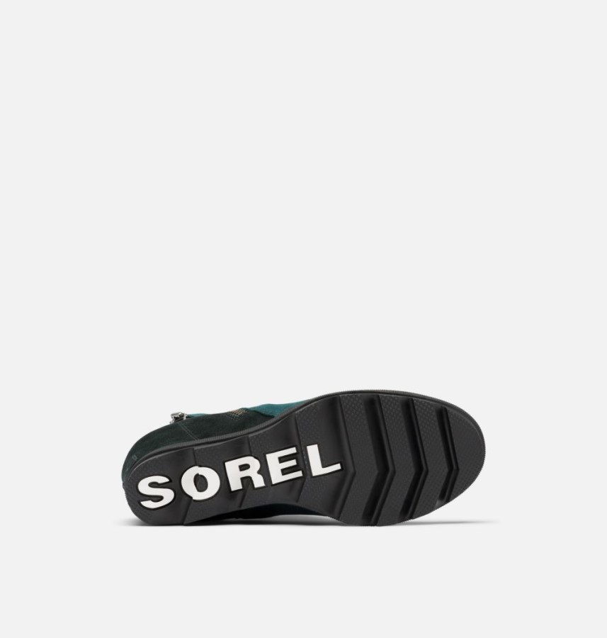 Sorel Australia Women's Joan Of Arctic Wedge Ii Zip Bootie Dark Seas