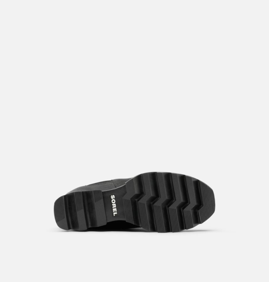 Sorel Australia Women's Joan Of Arctic Wedge Iii Chelsea Bootie Black-Sea Salt