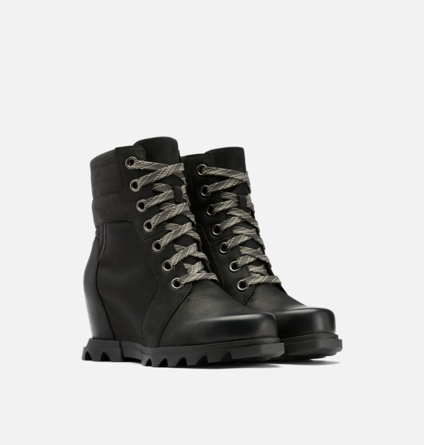 Sorel Australia Women's Joan Of Arctic Wedge Iii Lexie Bootie Black-Jet