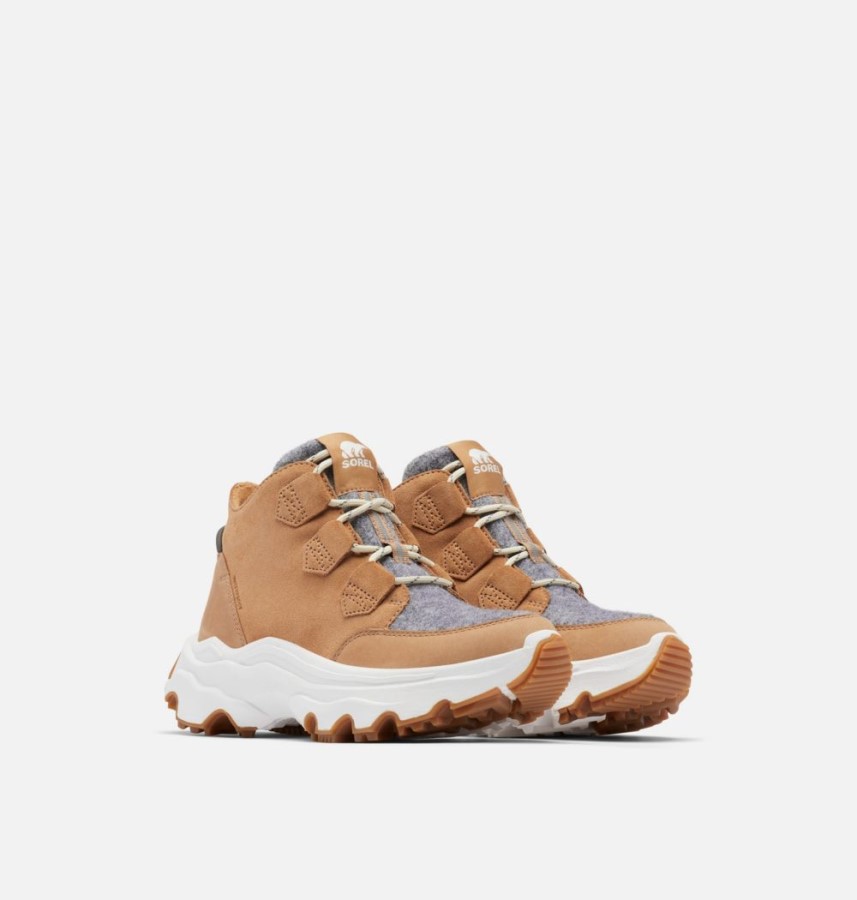 Sorel Australia Women's Kinetic Breakthru Caribou Sneaker Boot Tawny