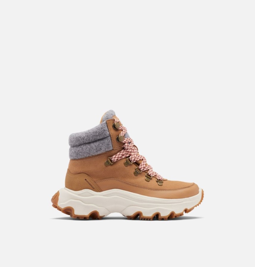 Sorel Australia Women's Kinetic Breakthru Conquest Sneaker Boot Tawny Buff-Velvet Tan