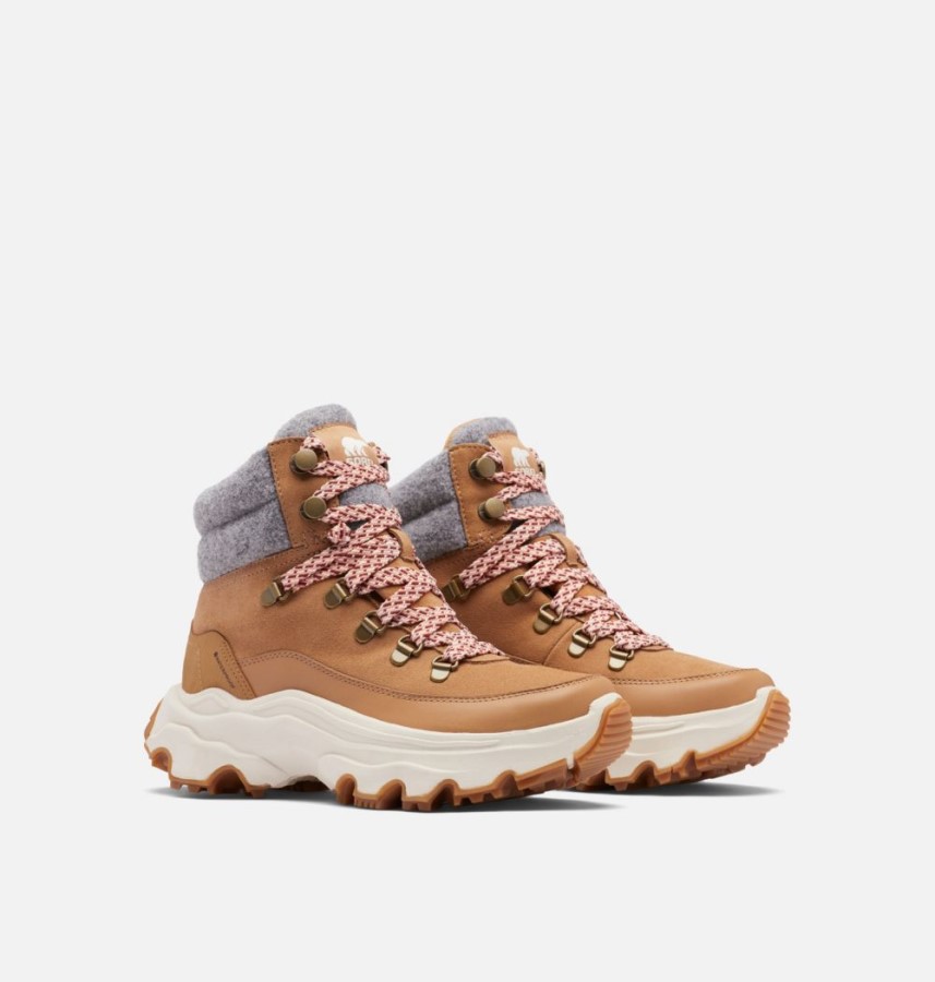 Sorel Australia Women's Kinetic Breakthru Conquest Sneaker Boot Tawny Buff-Velvet Tan