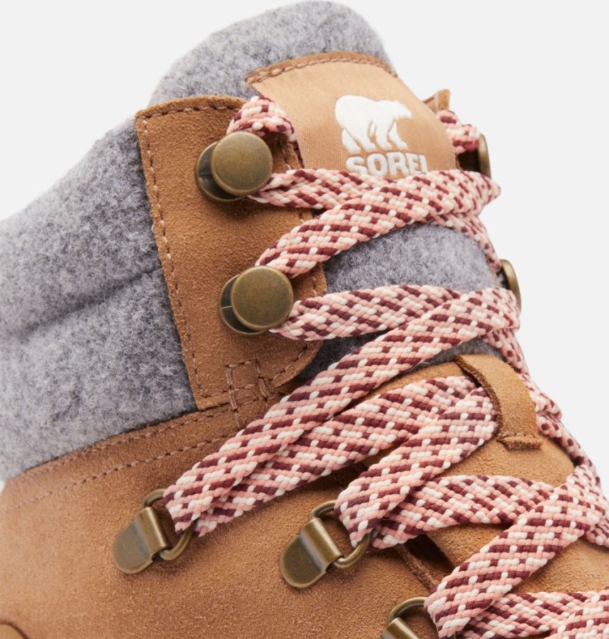 Sorel Australia Women's Kinetic Breakthru Conquest Sneaker Boot Tawny Buff-Velvet Tan