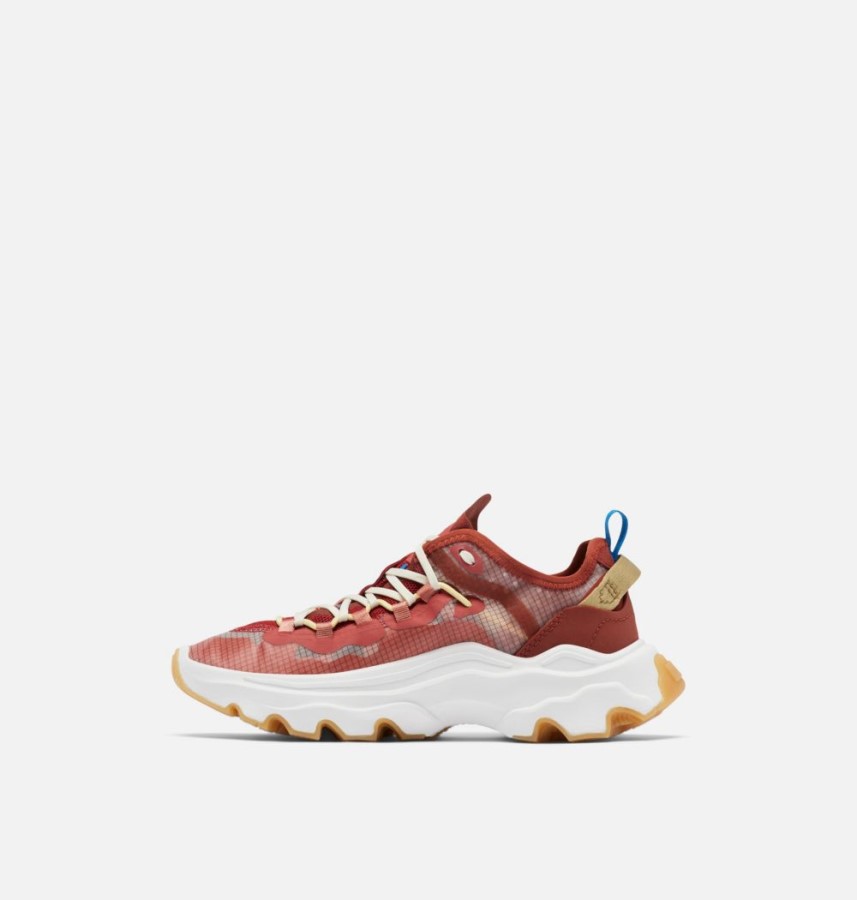 Sorel Australia Women's Kinetic Breakthru Tech Lace Sneaker Warp Red-Glaze