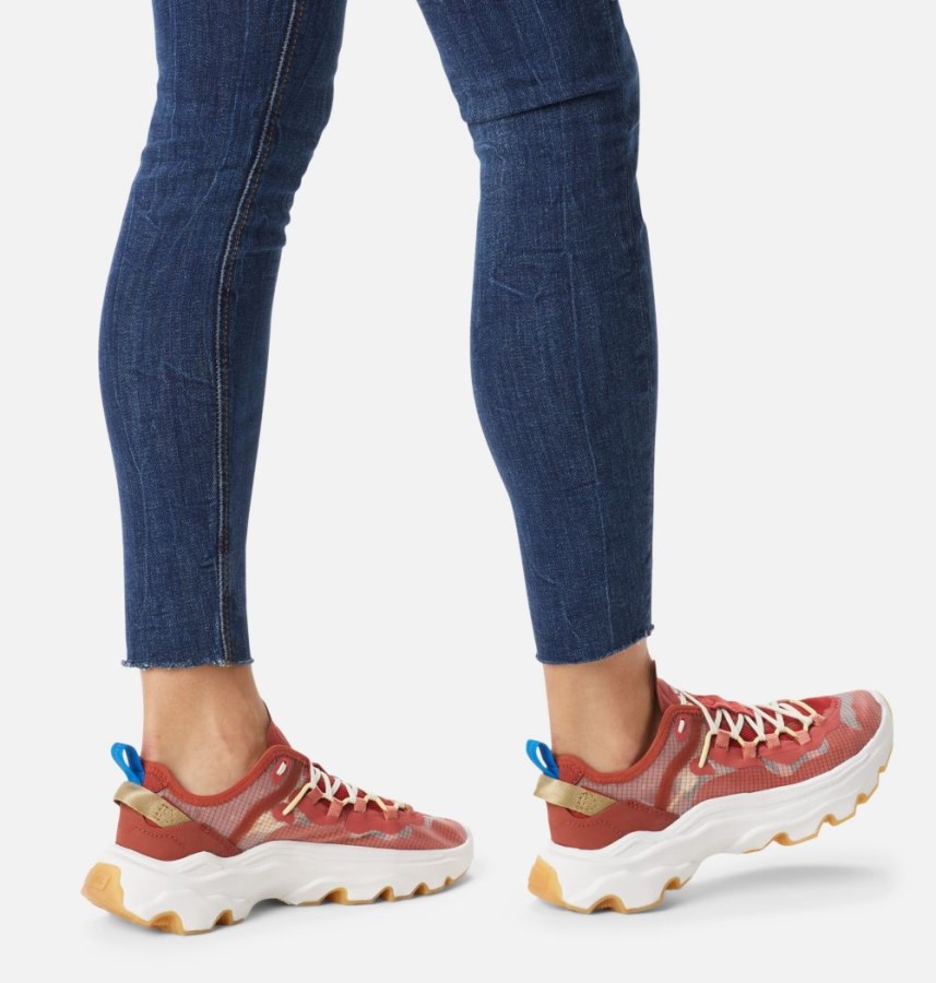 Sorel Australia Women's Kinetic Breakthru Tech Lace Sneaker Warp Red-Glaze