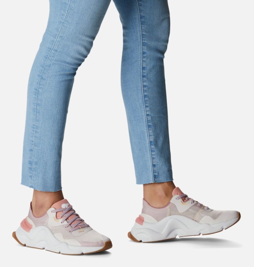 Sorel Australia Women's Kinetic Rnegd Float Sneaker Chalk-Eraser Pink