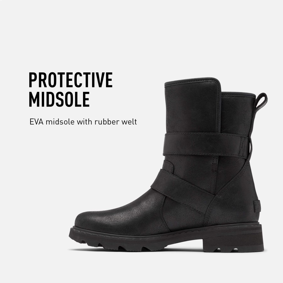 Sorel Australia Women's Lennox Moto Cozy Boot Rain Waterproof Kettle