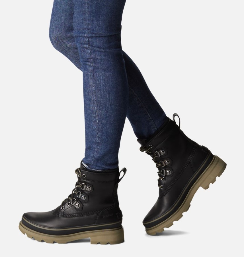 Sorel Australia Women's Lennox Street Boot Black-Sage