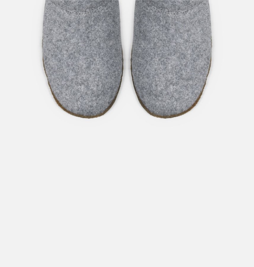 Sorel Australia Women's Nakiska Scuff Slipper Quarry-Natural