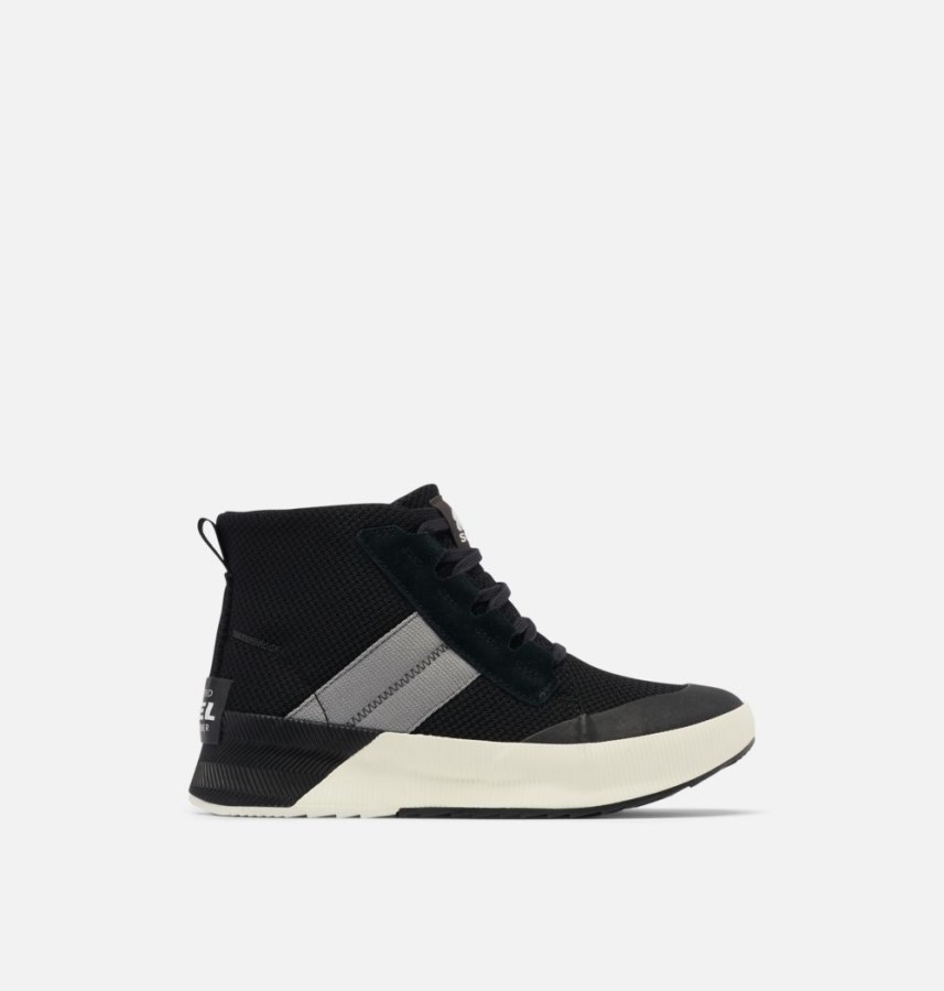 Sorel Australia Women's Out N About Iii Mid Sneaker Black-Sea Salt