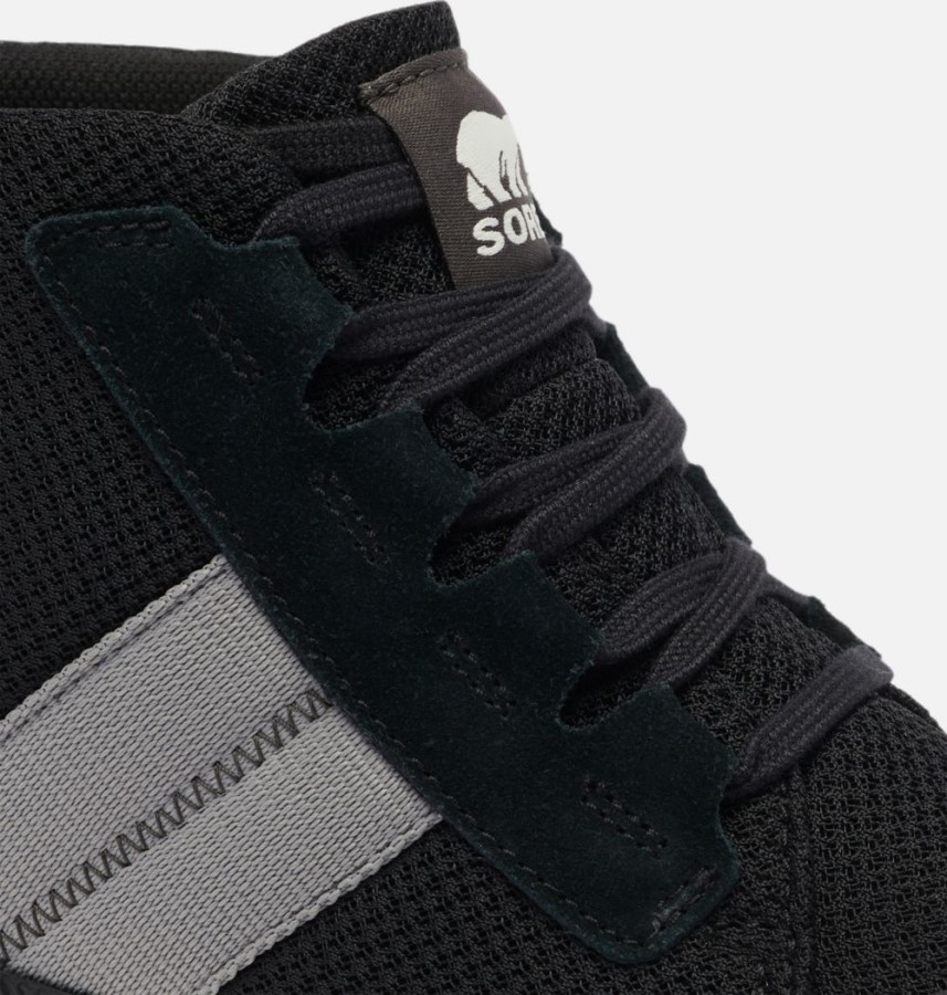Sorel Australia Women's Out N About Iii Mid Sneaker Black-Sea Salt