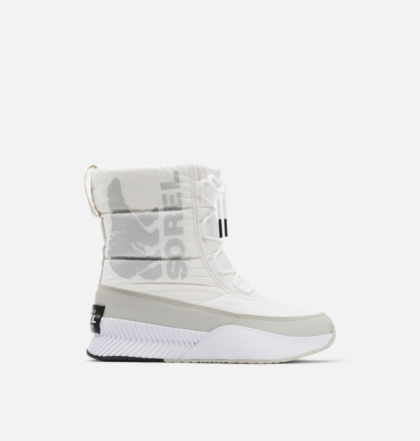 Sorel Australia Women's Out 'N About Iii Puffy Lace Boot White-Pure Silver
